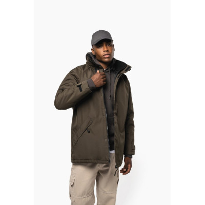 Quilted parka